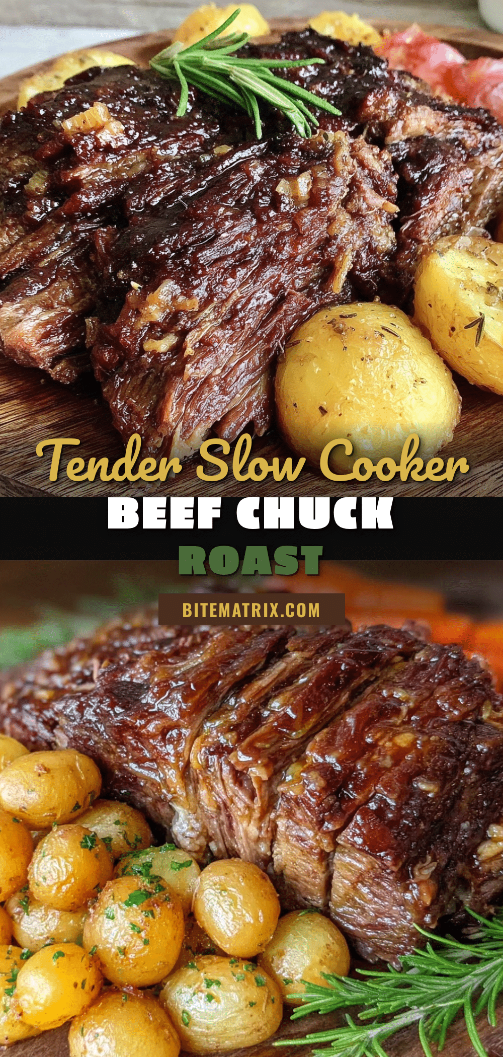 slow cooker beef chuck pot roast recipe