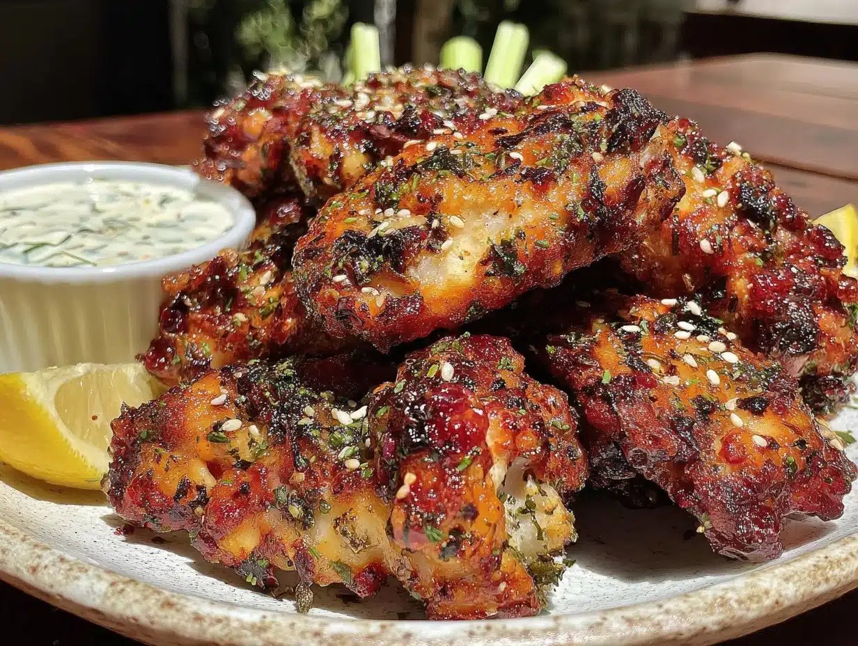 air fryer chicken wings preparation steps