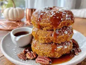 baked pumpkin donuts - featured image