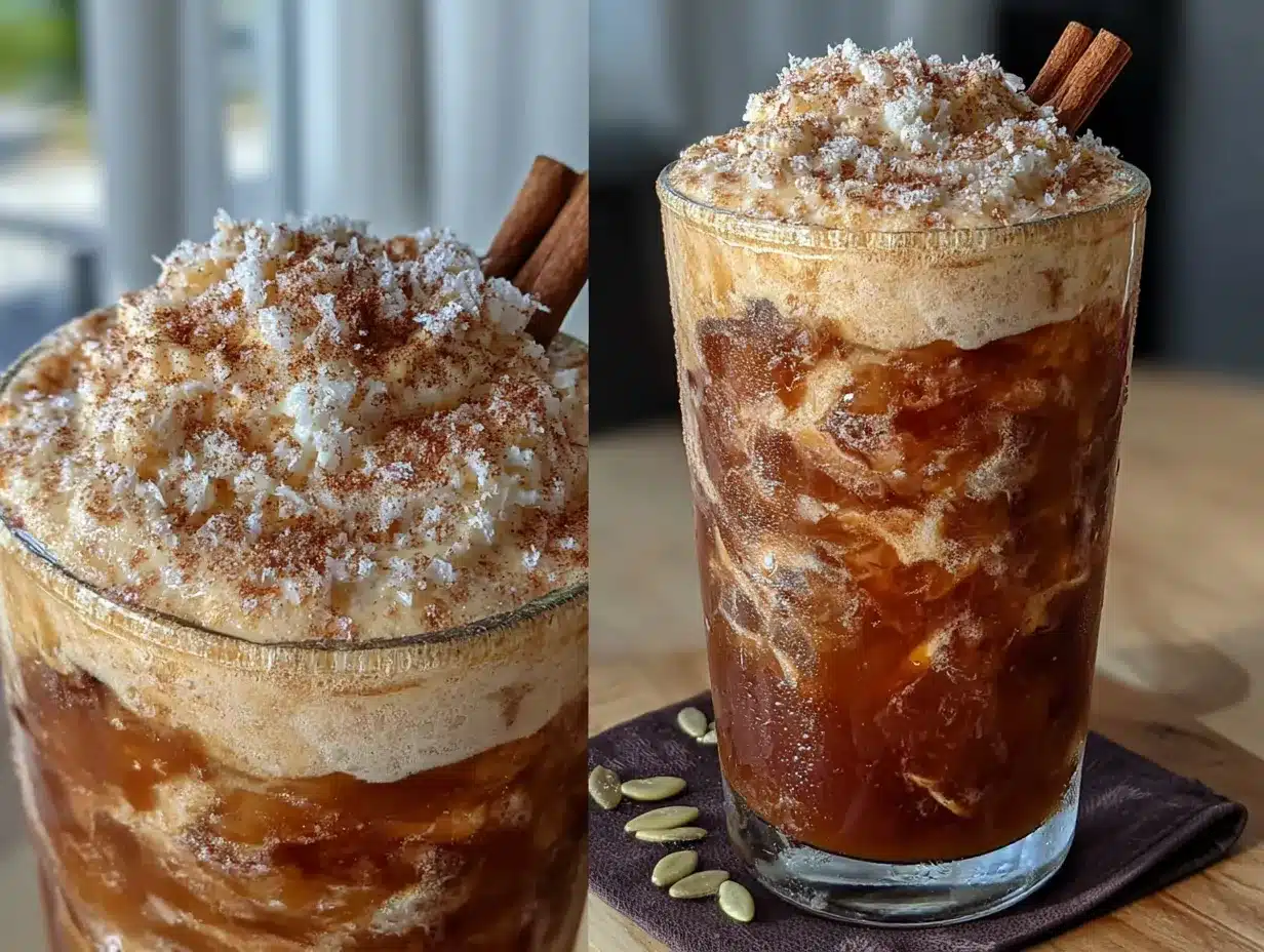 copycat starbucks pumpkin cream cold foam preparation steps