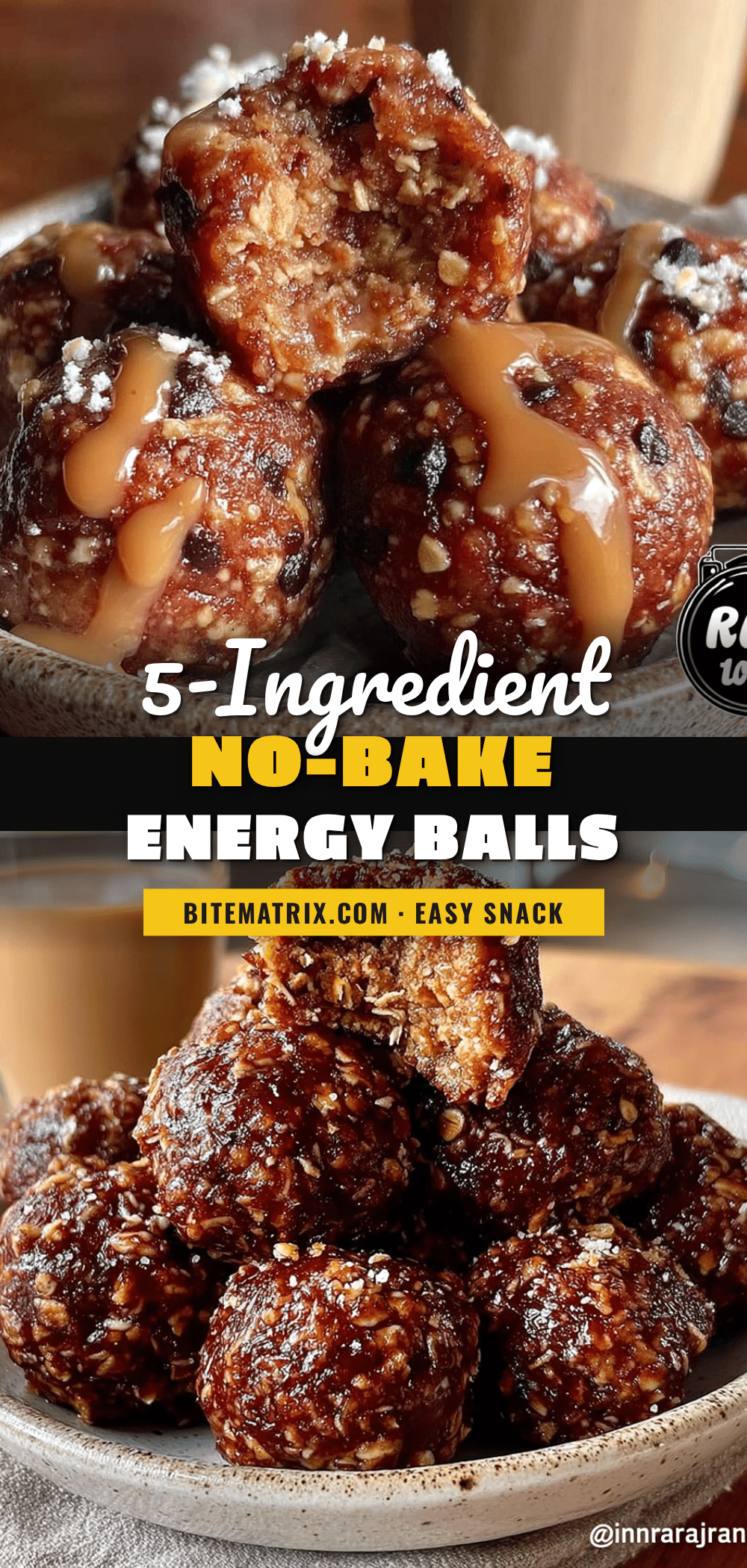 easy 5-ingredient energy balls recipe