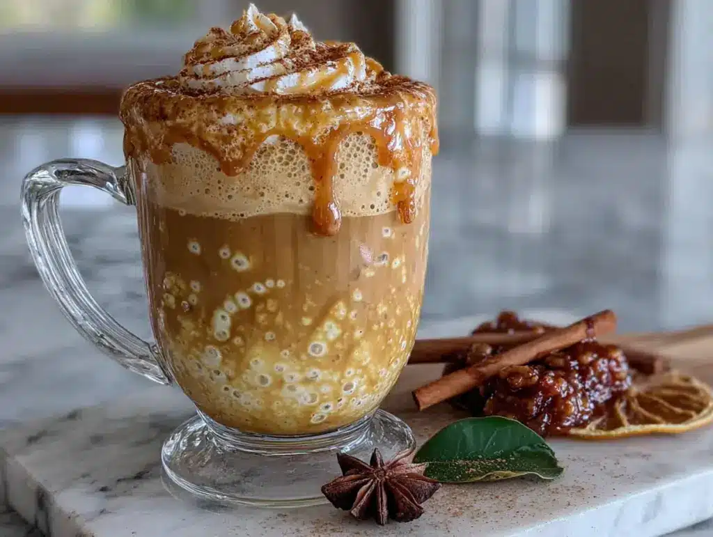 easy 5-ingredient pumpkin chai latte - featured image