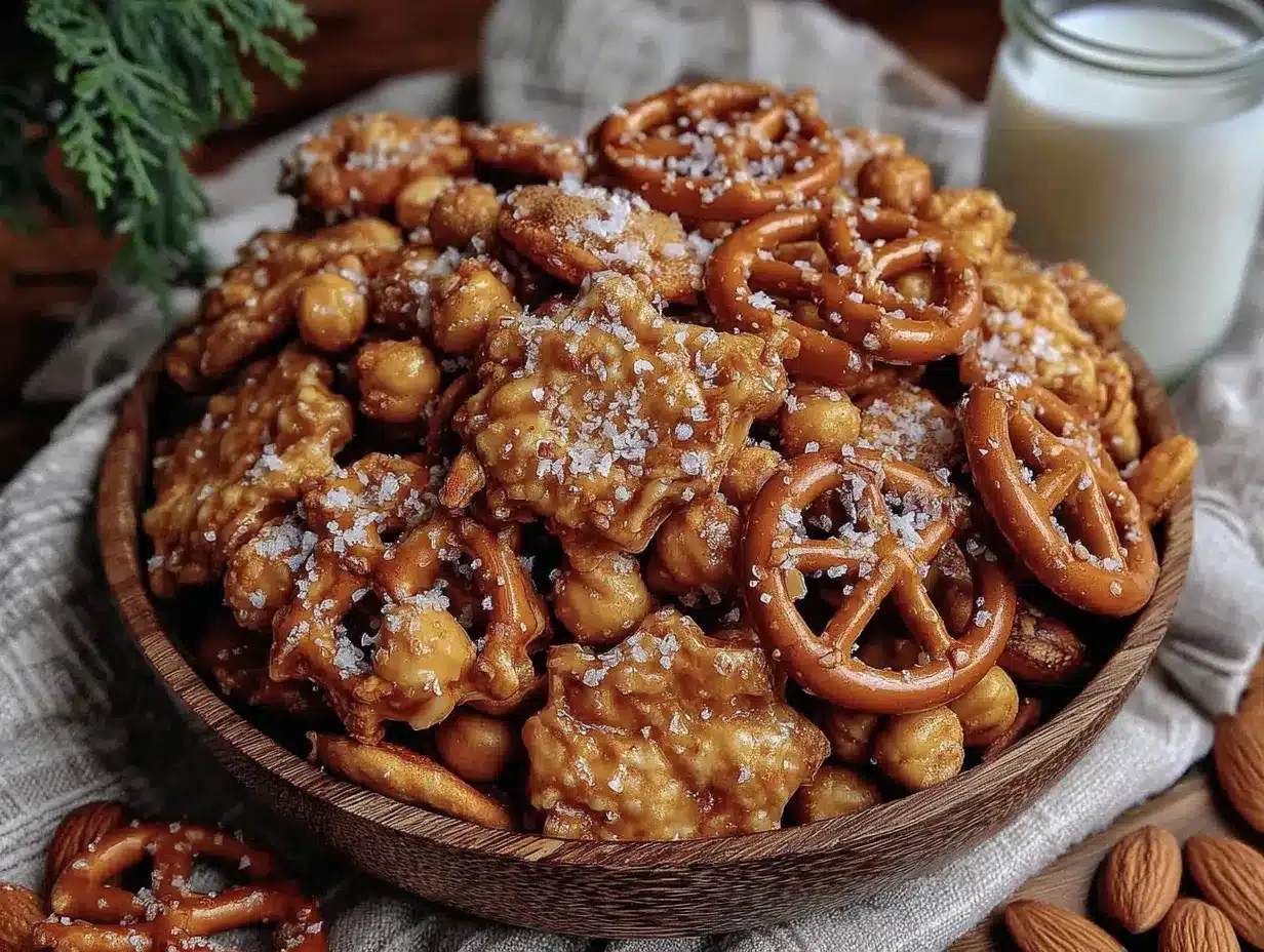easy crunchy chickpea snack mix preparation steps