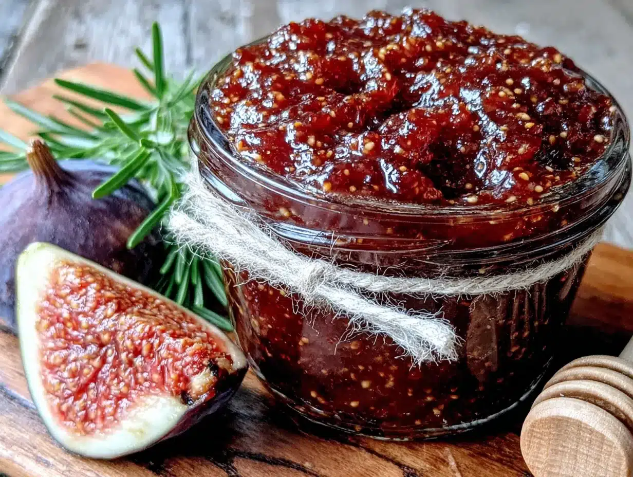 fig honey jam preparation steps
