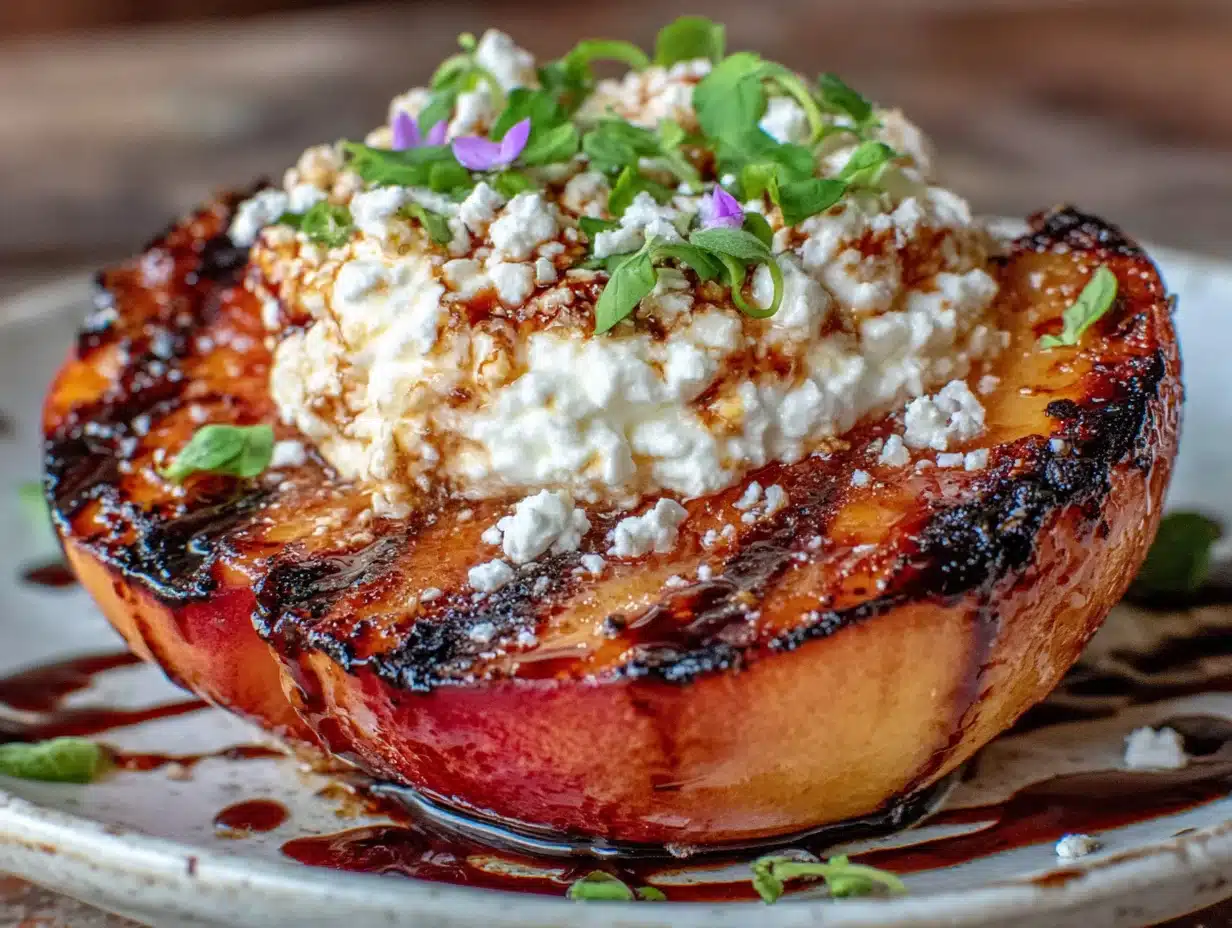 Grilled Peach and Burrata Salad - featured image