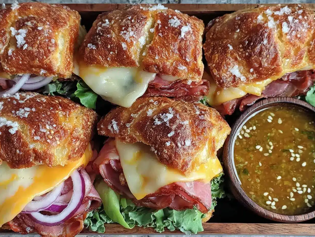 ham and cheese sliders preparation steps