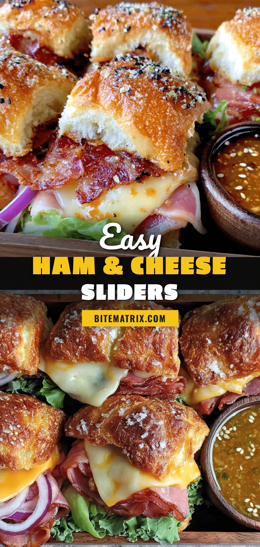 ham and cheese sliders recipe