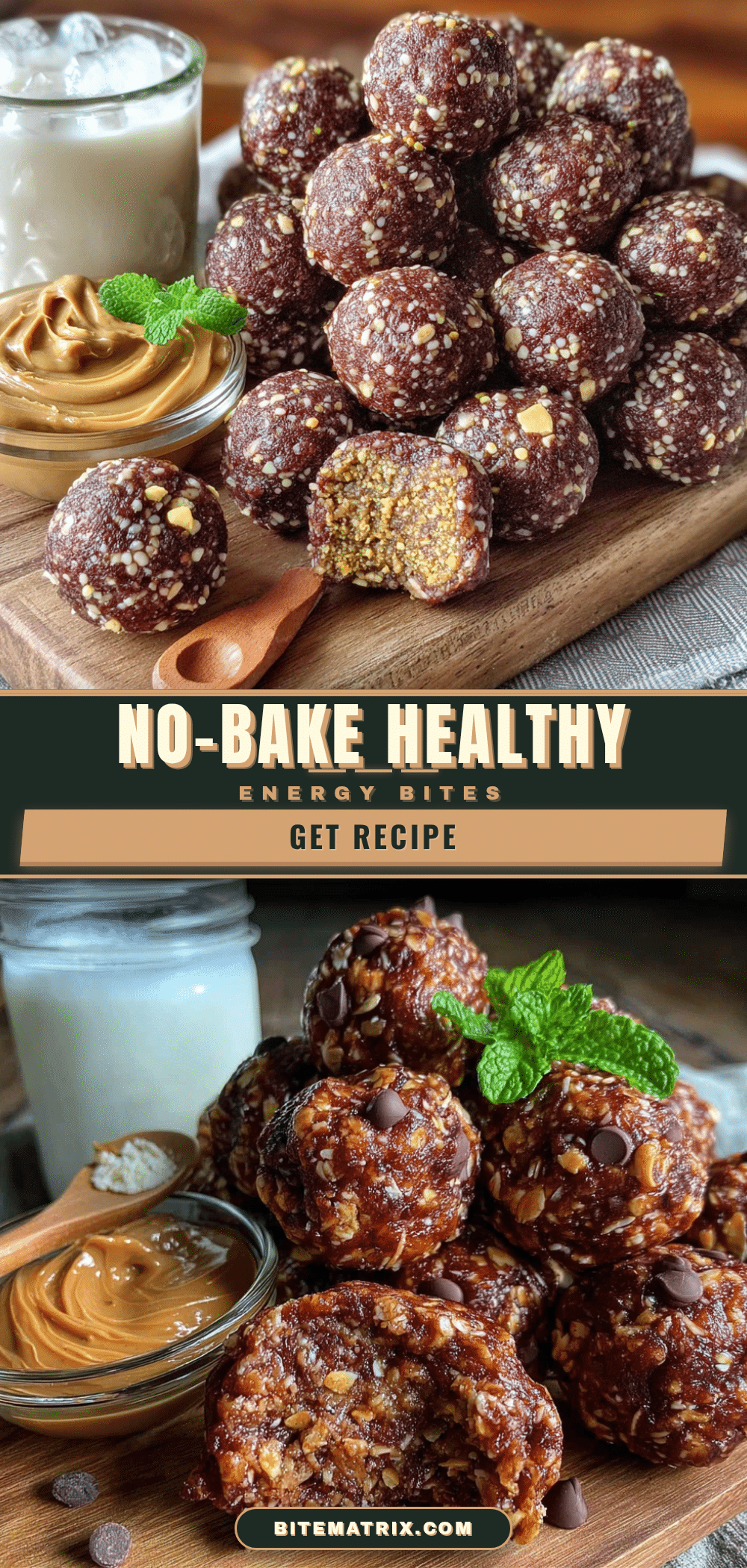 healthy no-bake energy bites recipe