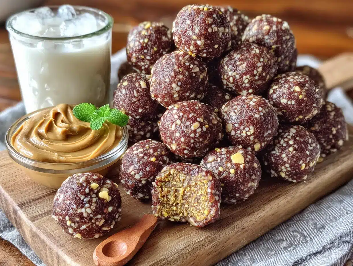 healthy no-bake energy bites - featured image