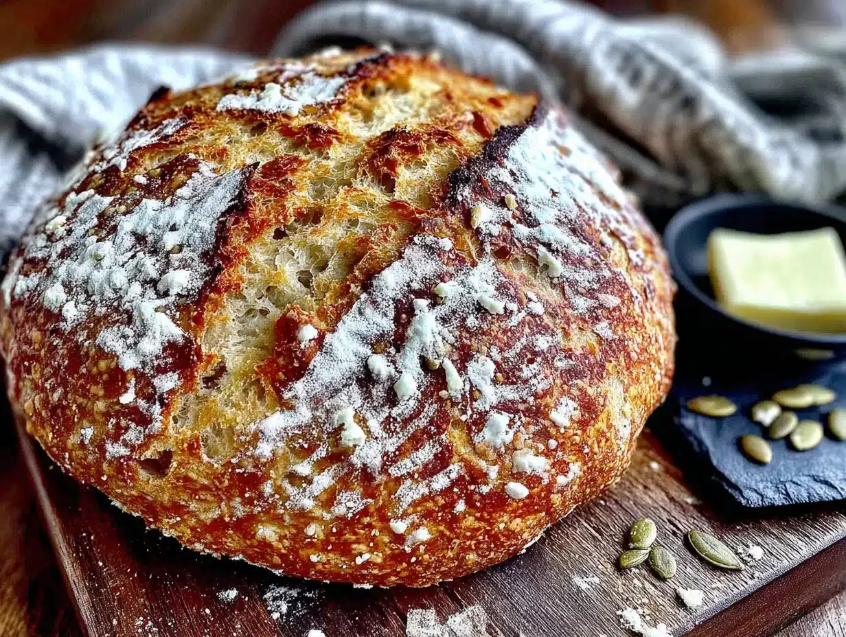 pumpkin sourdough discard bread preparation steps