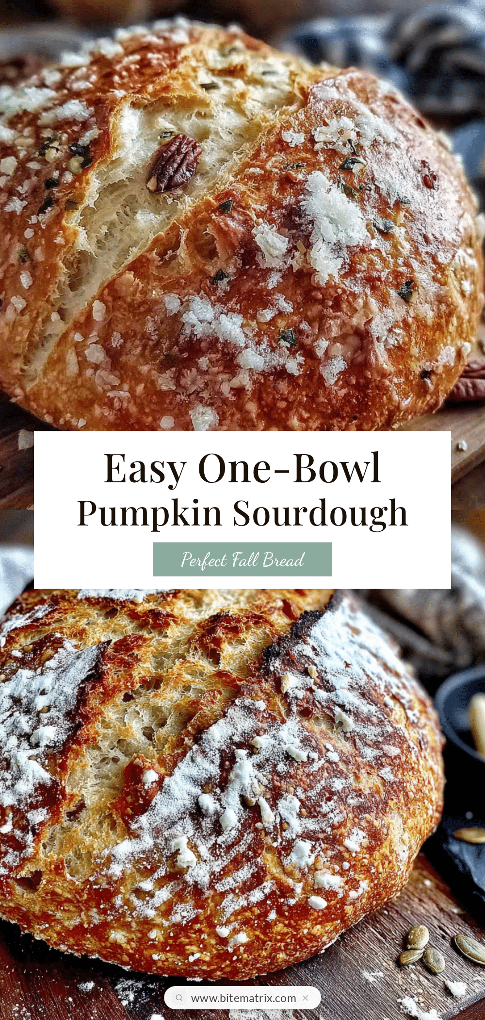 pumpkin sourdough discard bread recipe