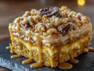 Reeses Peanut Butter Pumpkin Dump Cake - featured image
