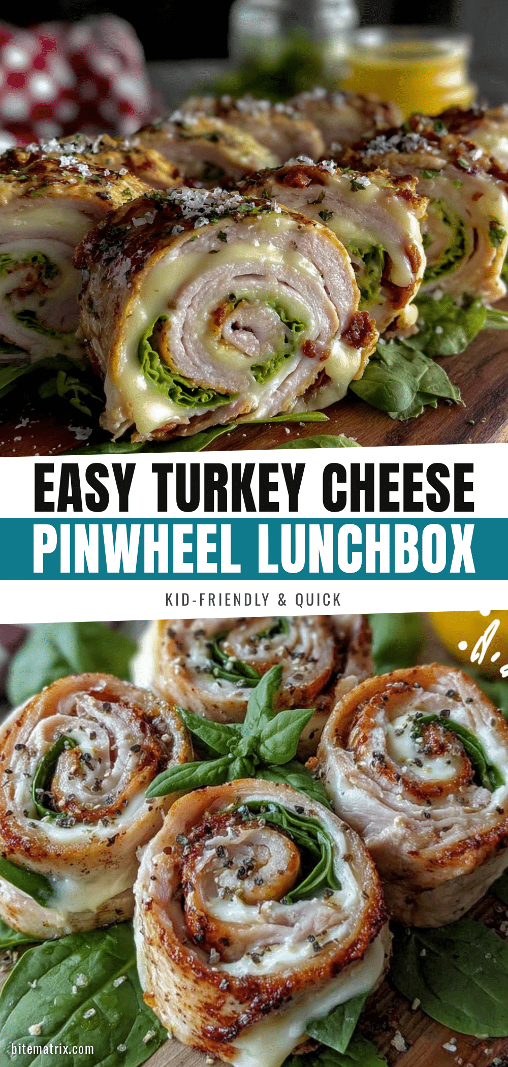 turkey and cheese pinwheel recipe recipe